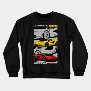 Countach LPI 800-4 Hyper Car Crewneck Sweatshirt